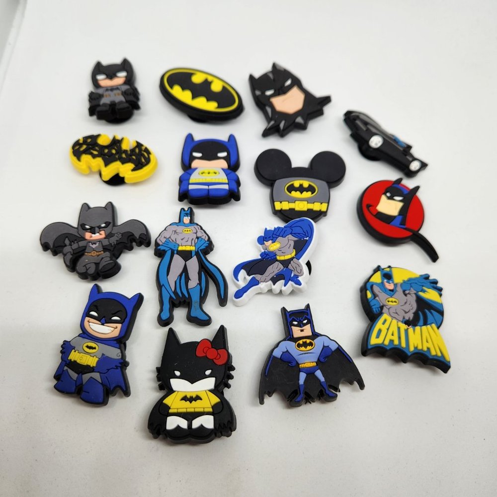 Shoe Charms Batman Comic Book 15 piece set